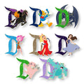 Signature D Wave 5 complete set of eight fantasy pins