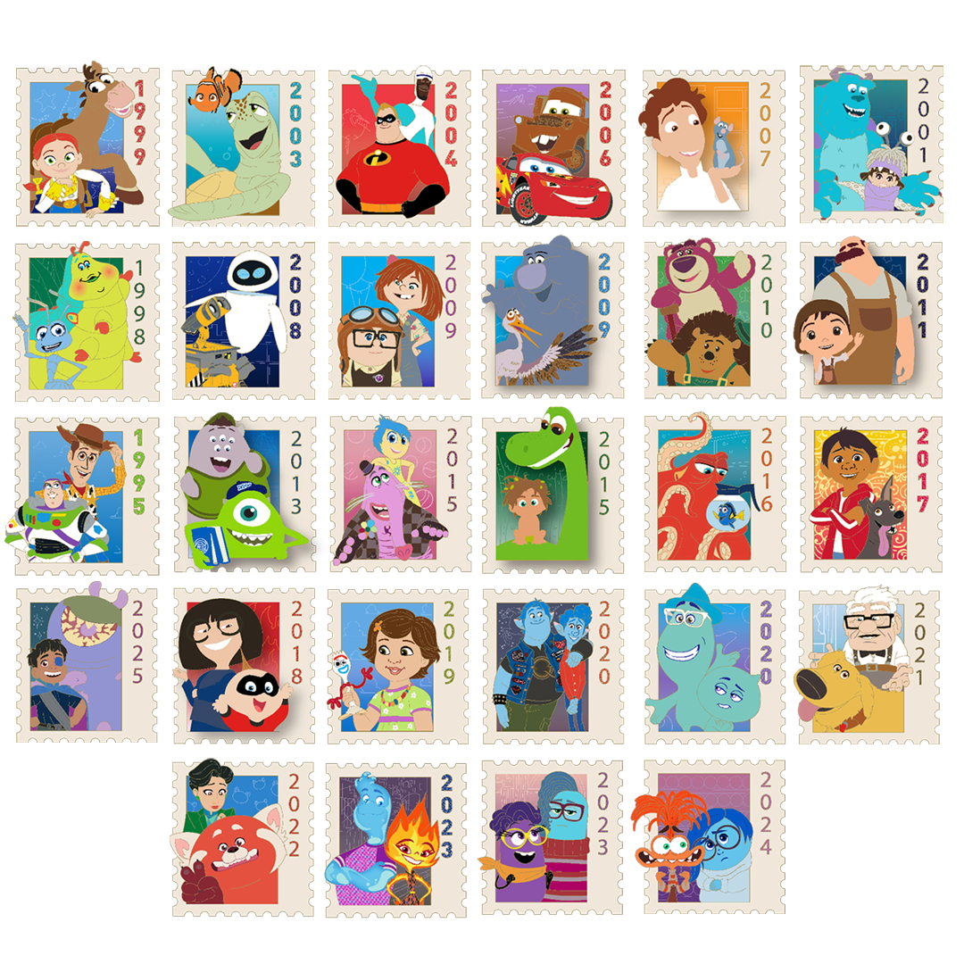 DEC Ultimate Pixar Stamps