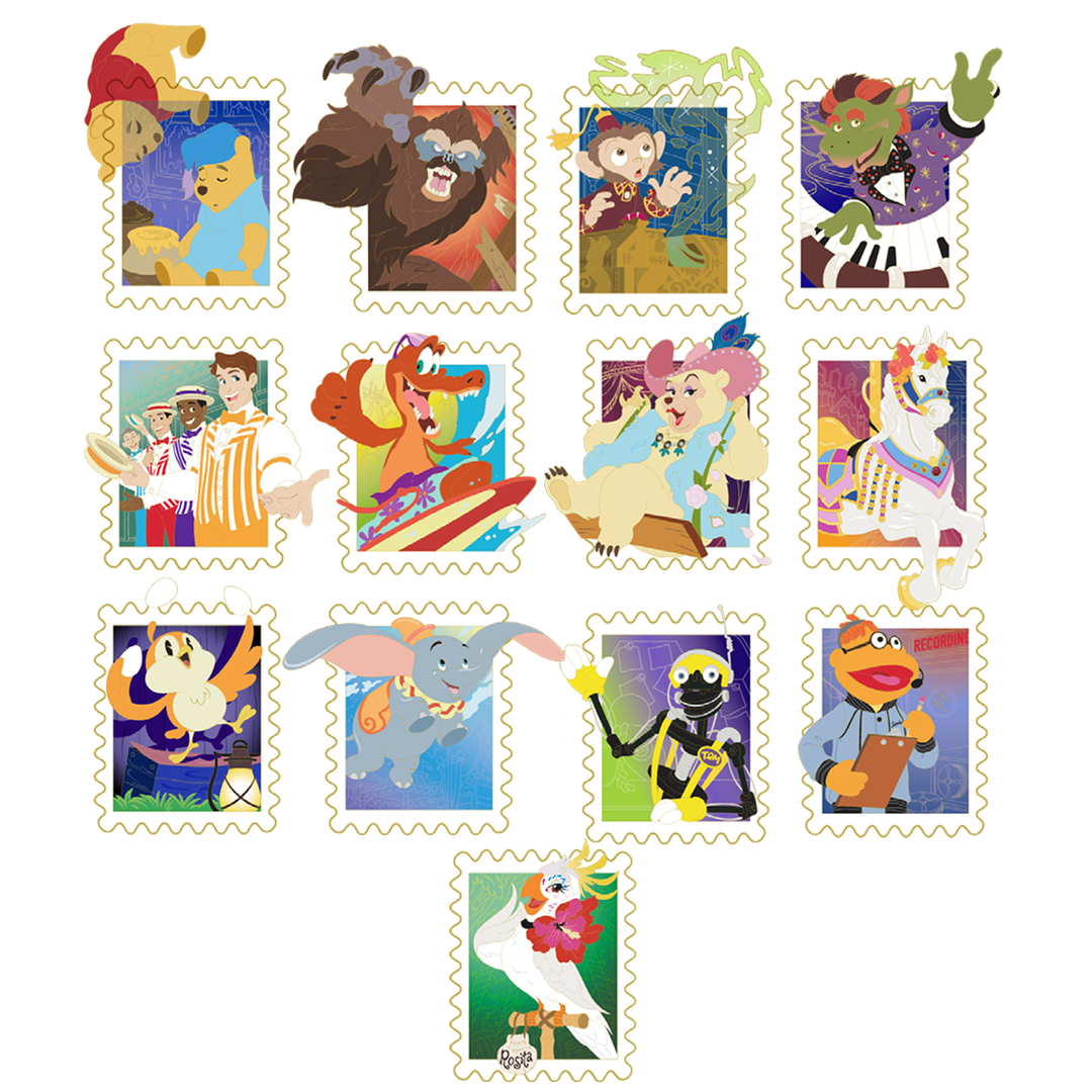 MOG Disney Park Stamps Series 2