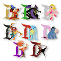 Signature D - LE 100 Wave 4 Fantasy Pins Complete Set