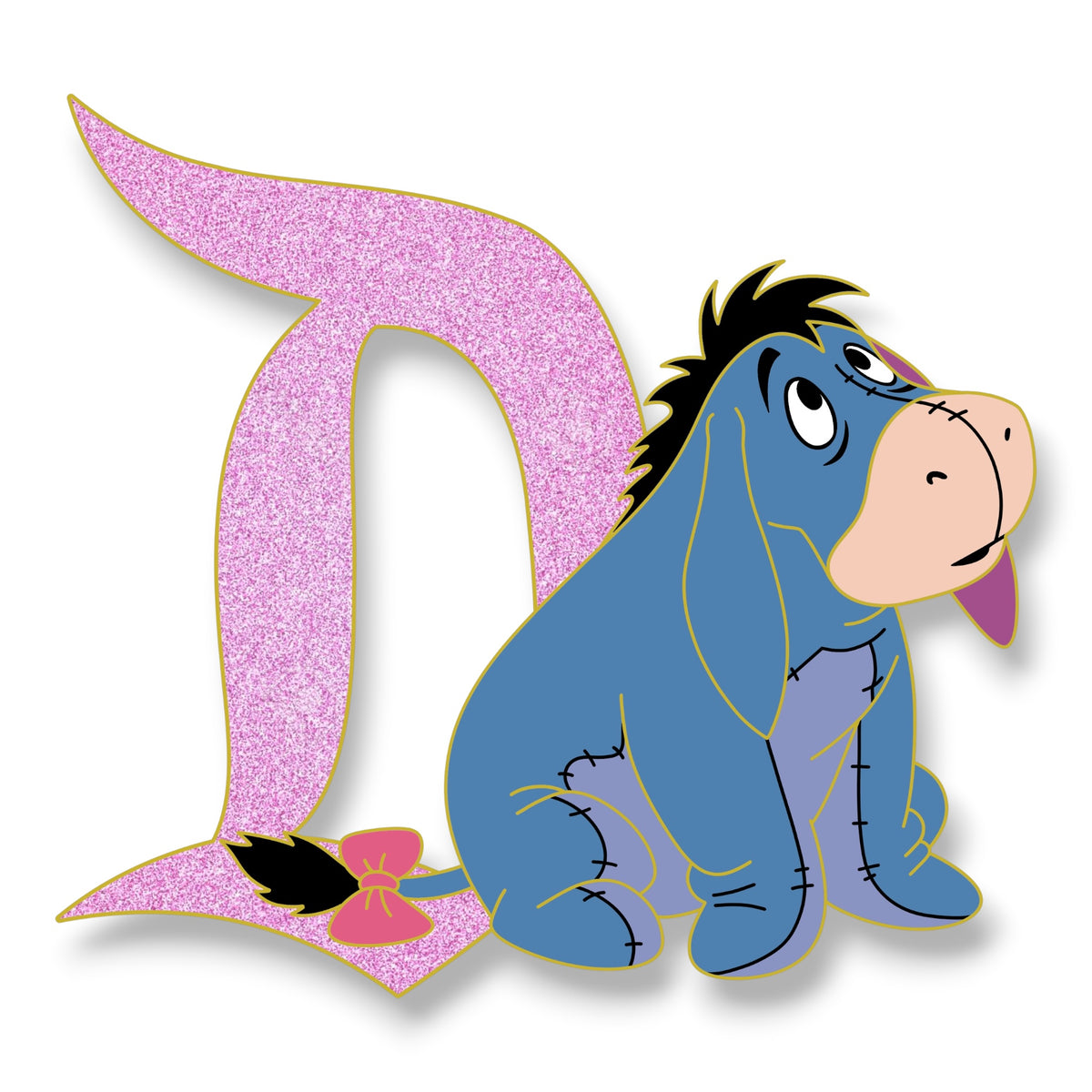 Signature D - LE 100 Eeyore Fantasy Pin