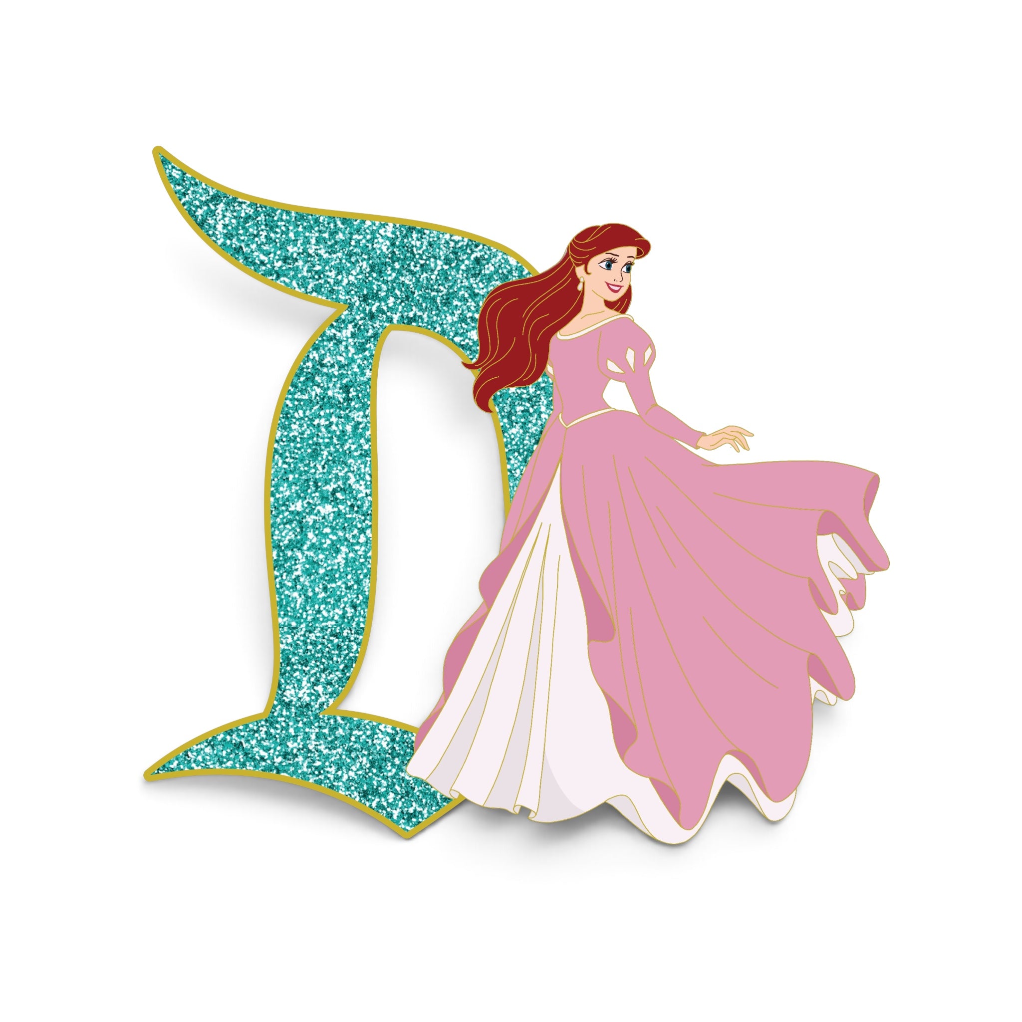 Signature D - LE 200 Ariel Fantasy Pin