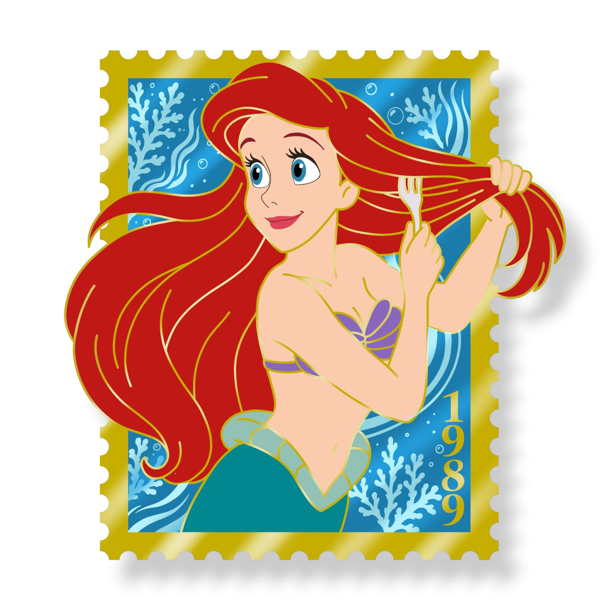 Mystical Mail - LE 125 Ariel Fantasy Pin