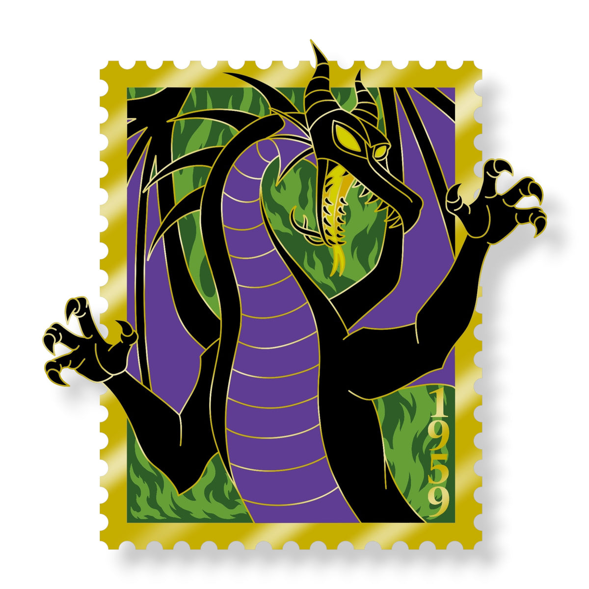 Mystical Mail - LE 125 Maleficent Fantasy Pin